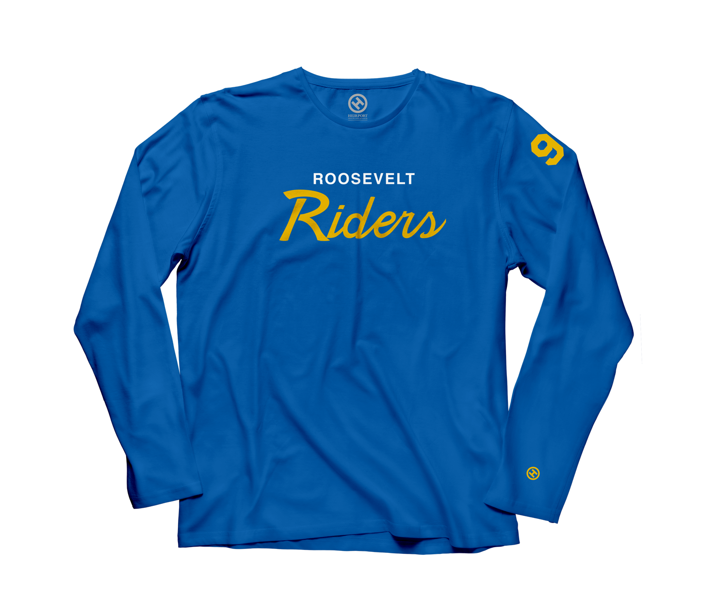 UNISEX RR Football x (H) Riders Script Long Sleeve T-Shirt